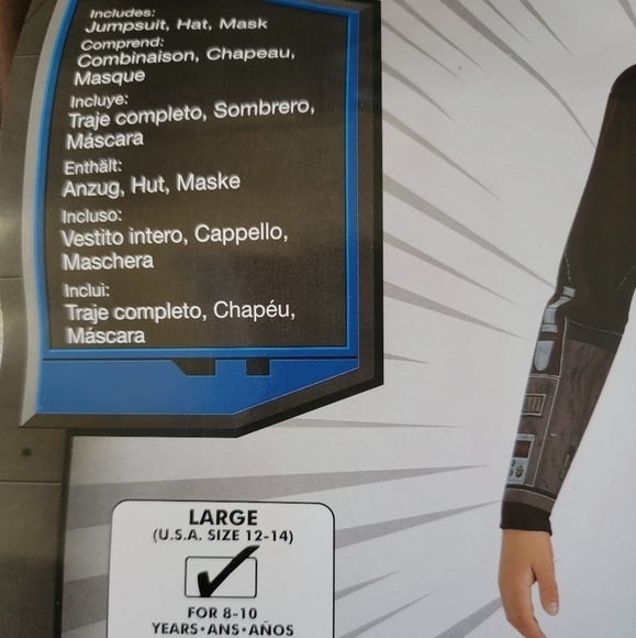 Rubie's Star Wars Clone Wars Child's Cad Bane Costume and Mask, Large 8-10 Years - Picture 7 of 9